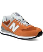 New Balance Men's 574 Varsity Classic Casual Sneakers From Finish Line