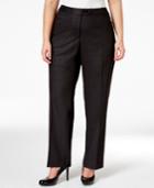 Calvin Klein Plus Size Straight Denim Trousers
