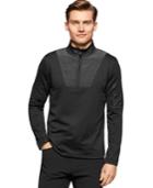 Calvin Klein Quilted Quarter Zip Sweatshirt