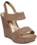 American Rag Audria Two-piece Platform Wedges, Only At Macy's Women's Shoes