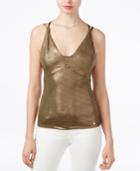 Guess Rhea Metallic X-back Camisole