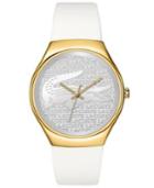 Lacoste Watch, Women's Valencia White Silicone Strap 38mm 2000787