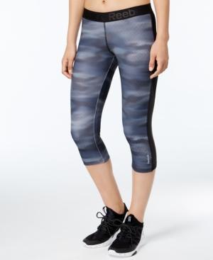 Reebok Speedwick Printed Capri Leggings