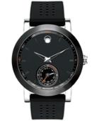 Movado Men's Swiss Museum Sport Motion Black Rubber Strap Smartwatch 44mm 0660003