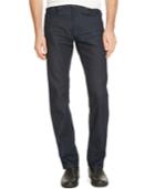 Kenneth Cole Reaction Men's Straight-leg Indigo Wash Jeans