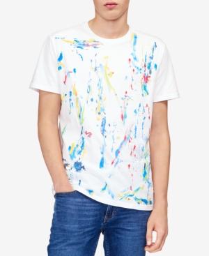 Calvin Klein Jeans Men's Splatter Print T-shirt