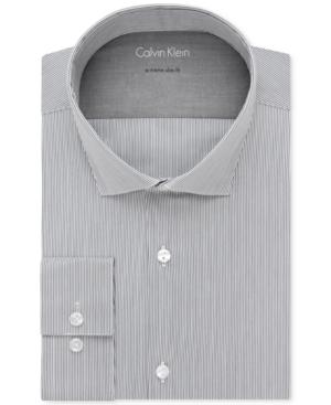 Calvin Klein X Extra Slim-fit Dove Stripe Dress Shirt