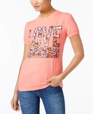 Love Moschino Logo Graphic T-shirt