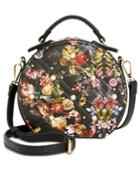 I.n.c. Rilie Floral Circle Top-handle Crossbody, Created For Macy's