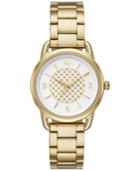 Kate Spade New York Women's Boathouse Gold-tone Stainless Steel Bracelet Watch 30mm Ksw1166