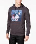 Inc International Concepts Men's Floral Graphic Hoodie, Created For Macy's