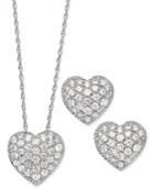 Swarovski Zirconia Heart Jewelry