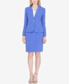 Tahari Asl Star-neck Skirt Suit