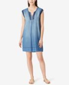 Vintage America Rachel Embroidered Denim Dress