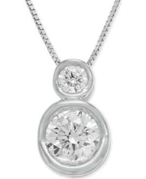 Sirena Diamond Pendant Necklace (3/4 Ct. T.w.) In 14k White Gold