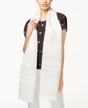 Weekend Max Mara Affari Linen Striped Scarf