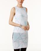Alfani Illusion-overlay Tunic Top, Only At Macy's