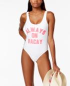 California Waves Always On Vacay One-piece Swimsuit Women's Swimsuit