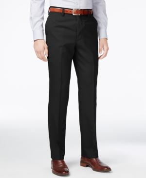 Louis Raphael Men's Slim-fit Wool Dress Pants