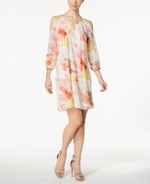 Calvin Klein Cold-shoulder Dress