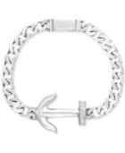 Effy Men's Anchor Bracelet In Sterling Silver