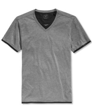 Guess Men's Mason Shine 2fer V-neck T-shirt
