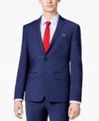 Bar Iii Men's Extra-slim Fit Stretch Wrinkle-resistant Blue Suit Jacket, Only At Macy's