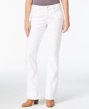 Maison Jules Slim Flared White Wash Jeans, Only At Macy's