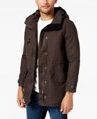 Rvca Men's Ground Control Fleece-lined Hooded Parka