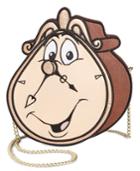 Disney By Danielle Nicole Cogsworth Beauty And The Beast Die Cut Crossbody