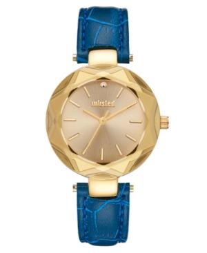 Unlisted Ladies Blue Synthetic Leather Sport Watch, 30mm