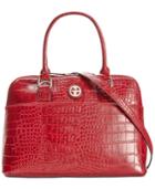 Giani Bernini Croc-embossed Dome Satchel, Only At Macy's