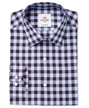 Ben Sherman Men's Slim-fit Check Dress Shirt