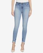 William Rast Sculpted Frayed High-rise Skinny Jeans