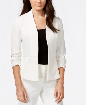 Bcx Juniors' Ruched-sleeve Blazer