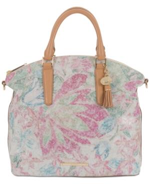 Brahmin Talitha Duxbury Creme Medium Satchel