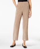 Alfred Dunner Petite Wrap It Up Cropped Corduroy Pants