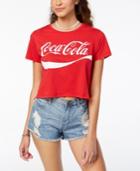 Freeze 24-7 Juniors' Cropped Coca-cola T-shirt