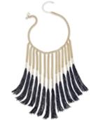 Thalia Sodi Thread Fringe Collar Necklace, Only At Macy's