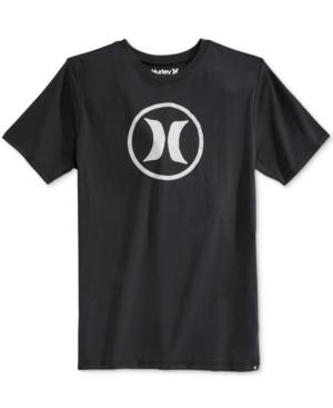 Hurley Men's Icon Dri-fit Graphic-print Logo T-shirt