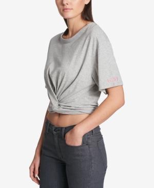 Dkny Twist-front T-shirt