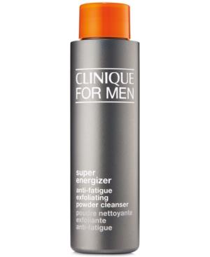 Clinique For Men Super Energizer Anti-fatigue Exfoliating Powder Cleanser, 1.7-oz.