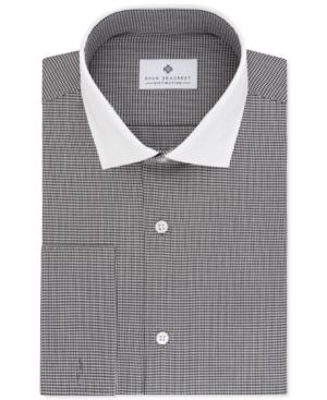 Ryan Seacrest Distinction Men's Fitted Gray French Cuff Dress Shirt, Only At Macy's