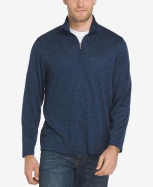 Izod Men's Advantage Performance Stretch Quarter-zip Sweater Knit