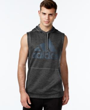 Adidas Men's Climawarm Techfleece Sleeveless Hoodie