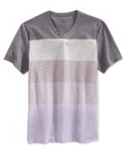 Inc International Concepts Men's Hedwig Striped V-neck T-shirt, Only At Macy's