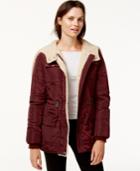 Levi's Hooded Sherpa-lined Puffer Coat