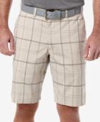 Pga Tour Men's Plaid Golf Shorts