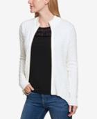 Tommy Hilfiger Handkerchief-hem Cardigan, Created For Macy's