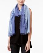 Eileen Fisher Silk Fringe-trim Scarf